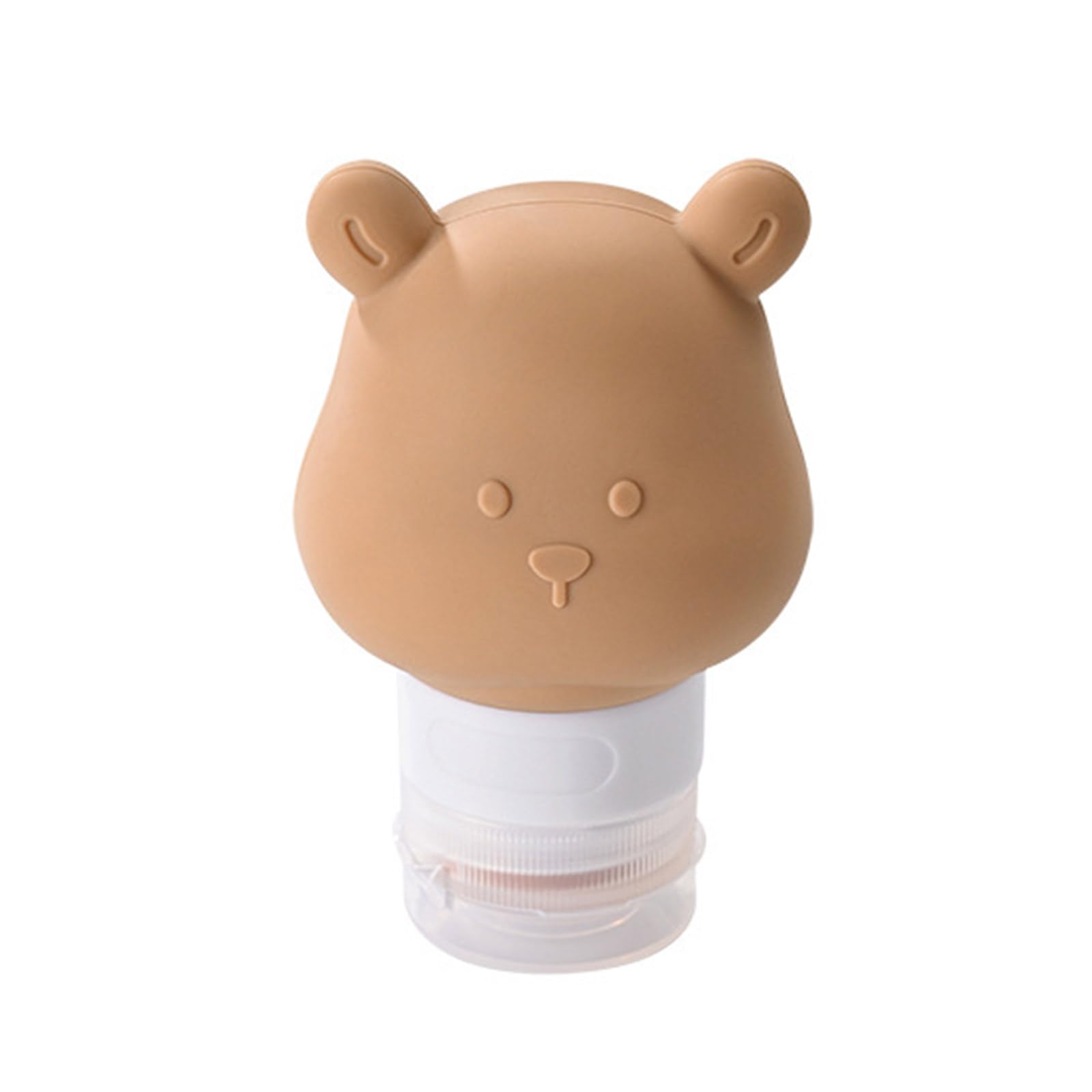 Tsophreniq Bear Travel Bottle Leak Proof Refillable Accessory Toiletries Container Size Cosmetic Tube Bottles for Toiletries