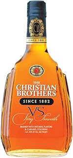 CHRIS BROS Amber Brandy 80 Proof, 1750 ml
