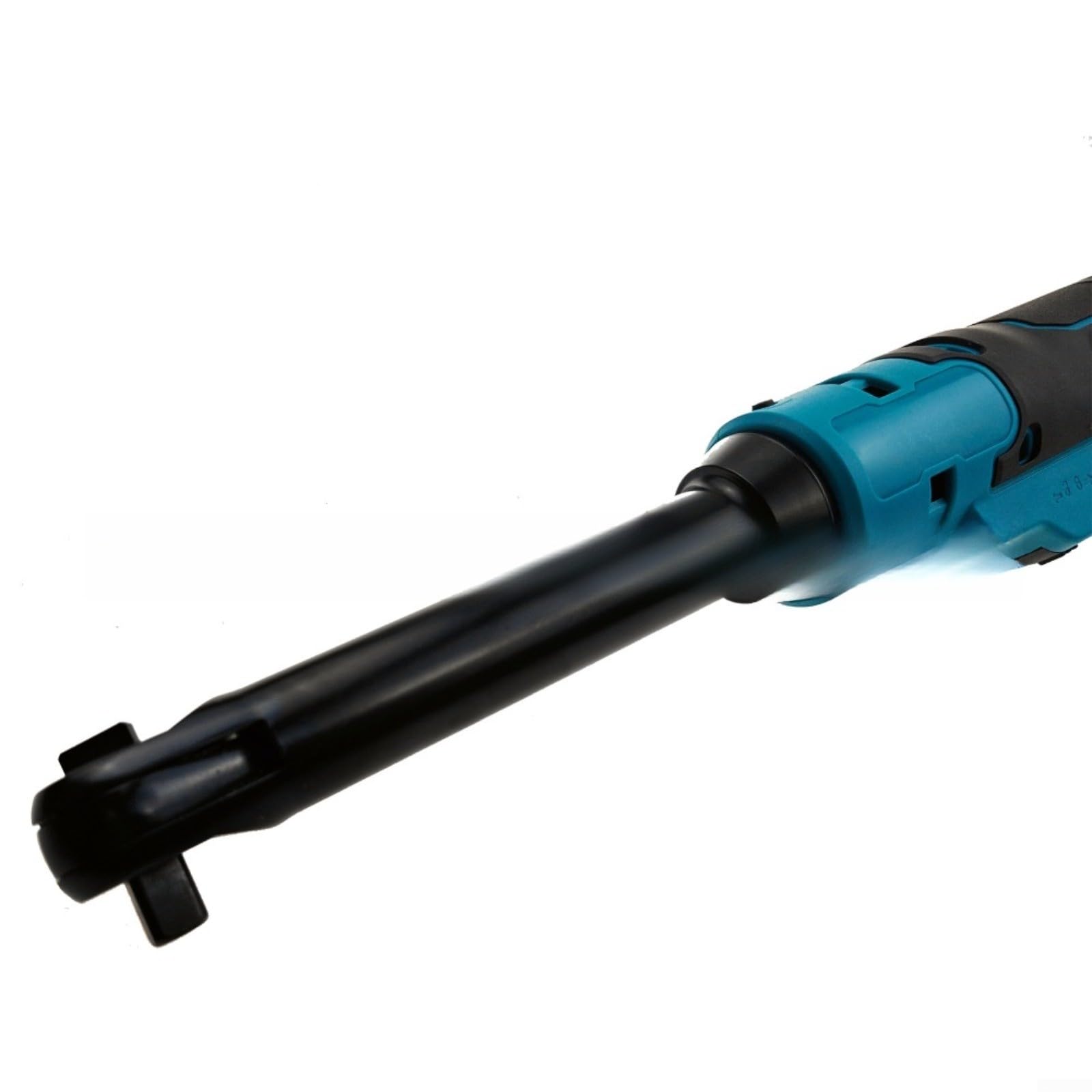 Llave de trinquete inalámbrica de 3/8 pulgadas, herramienta eléctrica con portabrocas de liberación rápida, agarre antideslizante de alto par para reparación de automóviles, mantenimiento