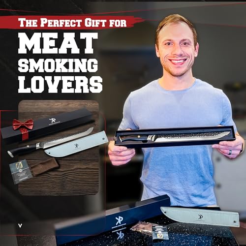 Kitchen perfection 12" Brisket Knife for Carving & Slicing Meat & BBQ by Kitchen perfection - Used condition - Image 4