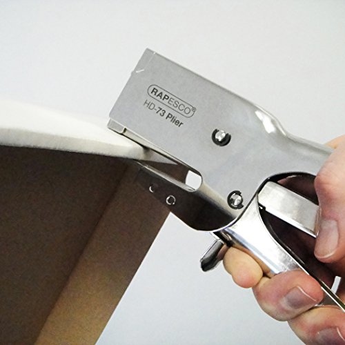 Rapesco Heavy Duty Plier Stapler with Staples, HD 73 with 2,000 73/10 mm Staples