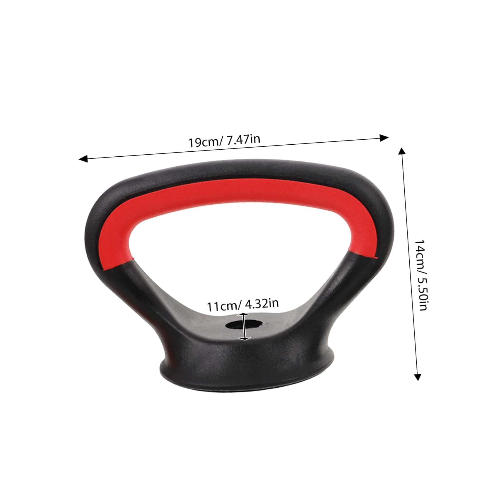 Balacoo Adjustable Weight Capacity Kettlebell Handle Base Kettlebells for Exercise Gym Kettle Grip