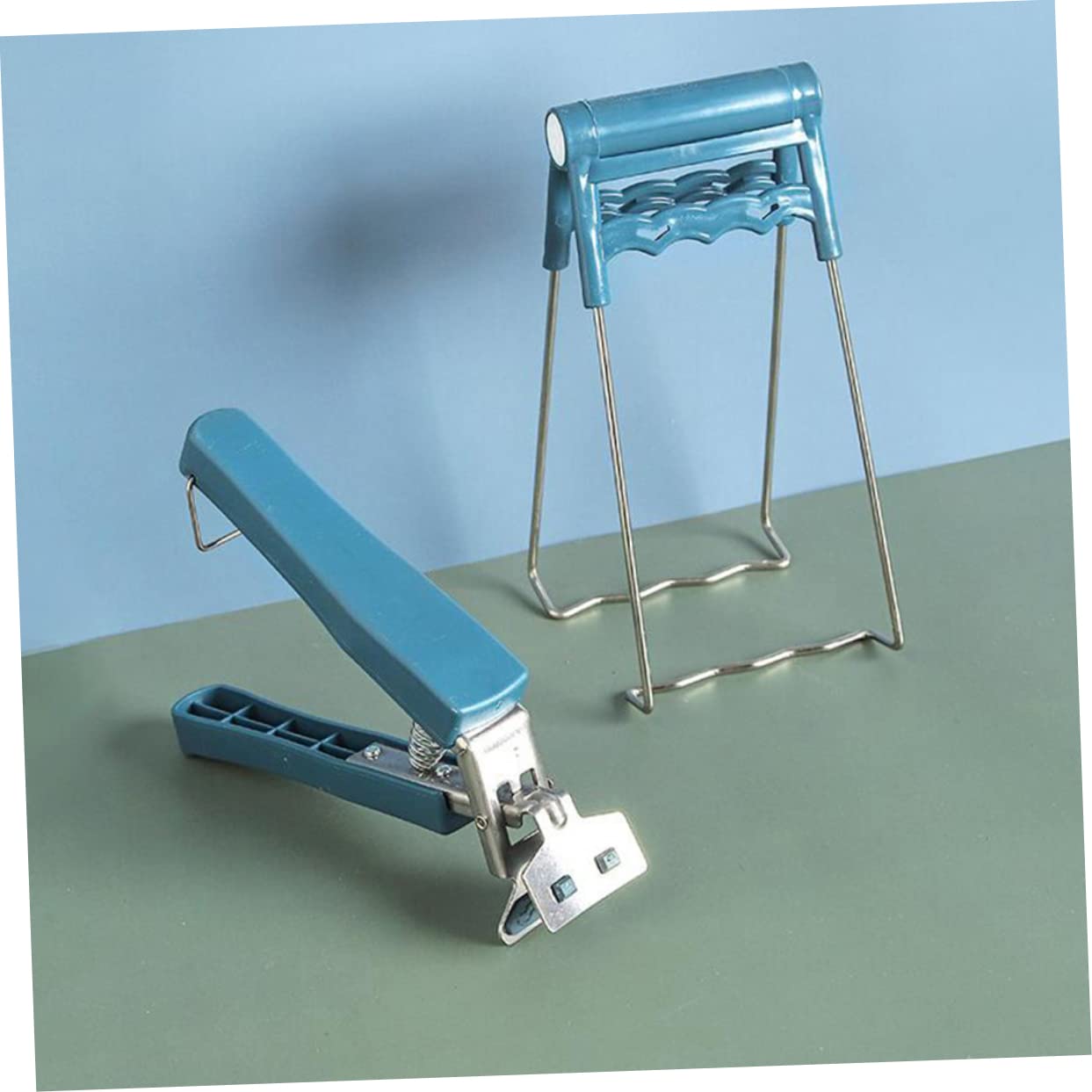 Alipis 4 Pz Acciaio Per Afferrare Pentole Calde Pinza Per Piatti Pinza Da Cucina Anti Caldo Pinza a Clip Per Ciotola Morsetto Per Piastra Calda Pinza Per Vasi Antiscottatura Clip Vegetale