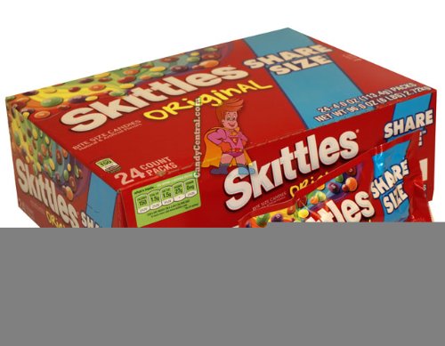 Skittles Bite Size Original Tear/Share Candy, 4 Ounce - 24 per pack -- 6 packs per case.