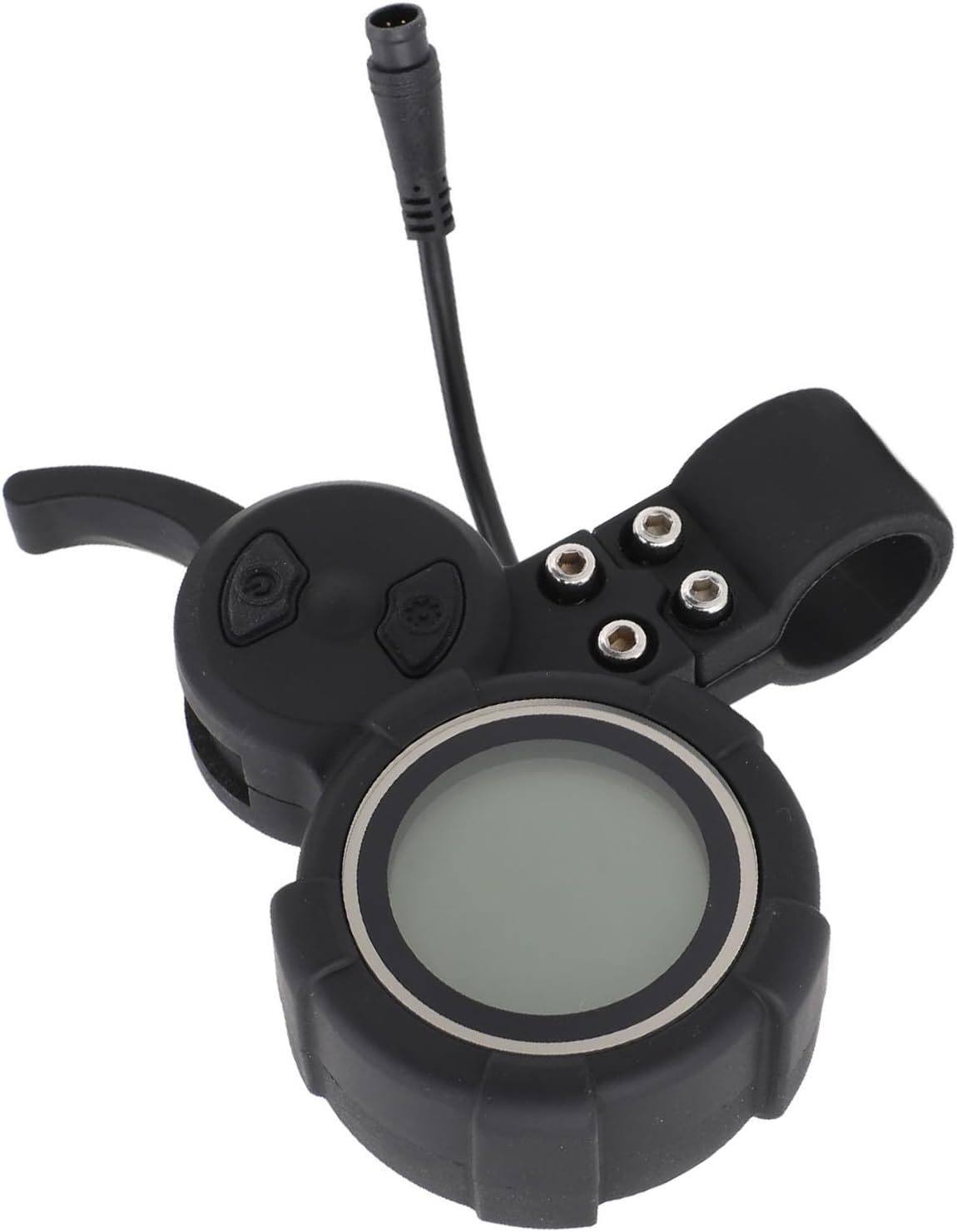 Electric Scooter Display, High Clarity LCD Screen, Green Display, 6 Pin Connector for Daily Commuting, Sports Riding, E Bike Users