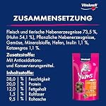 Vitakraft Cat Yums, Katzen Leckerli, weicher Katzensnack gefüllt mit Huhn und Katzengras, im wiederverschließbaren Beutel, ohne Zusatz von Zucker (1x 40g) – Bild 5