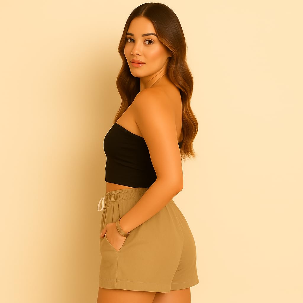 Short Feminino em Linho, Cintura Alta com Cordão, Casual e Confortável em promoção! Veja a oferta e mais achadinhos de Shorts & Bermudas 3 Hoje é o melhor dia para comprar Short Feminino em Linho, Cintura Alta com Cordão, Casual e Confortável com aquele preço maroto! Promoção! Aproveite a oferta! 3