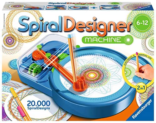 Ravensburger Spiral-Designer-Maschine, Zeichnen lernen für Kinder ab 6...