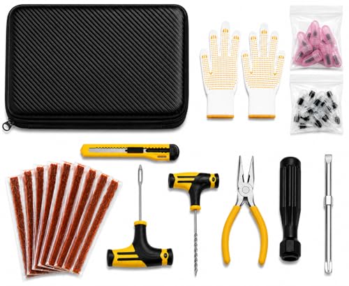 Viltex Kit Antipinchazos Coche, Kit Repara Pinchazos Coche, Moto