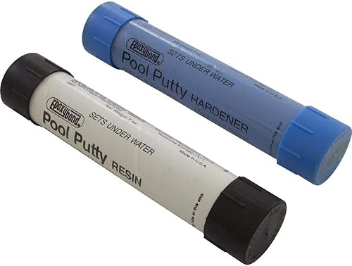 Epoxybond - Masilla para piscina, minerales Atlas, color negro