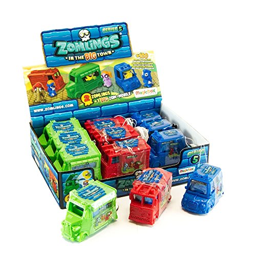 ZOMLINGS 14913 Série 5 Big Zom Véhicules Jouet (Lot de 12)
