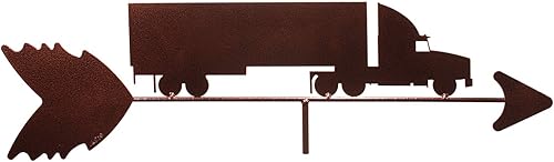 Miniatura 7 de SWEN Products Veleta SEMI Van Truck (montaje ajustable incluido)