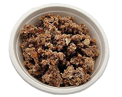 Lunderland Dosenfleisch Fleischknochen 2 x 800g (insg. 1,6 kg) 100% Rinderknochen wie gewachsen mit Fleisch und Fett, mittelfein gewolft