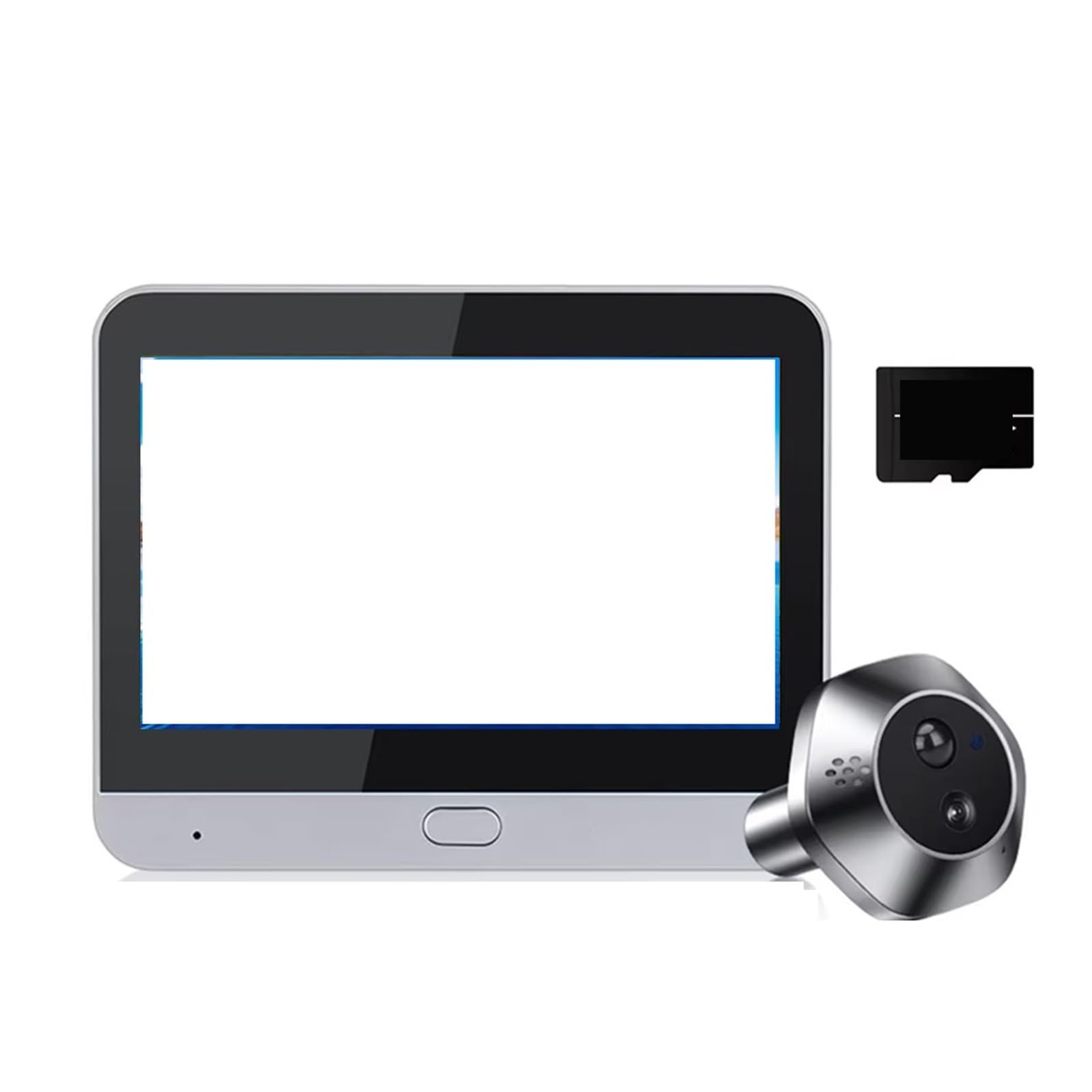 Sonnette vocale pour sécuriser votre maison avec écran LCD de 4,3"