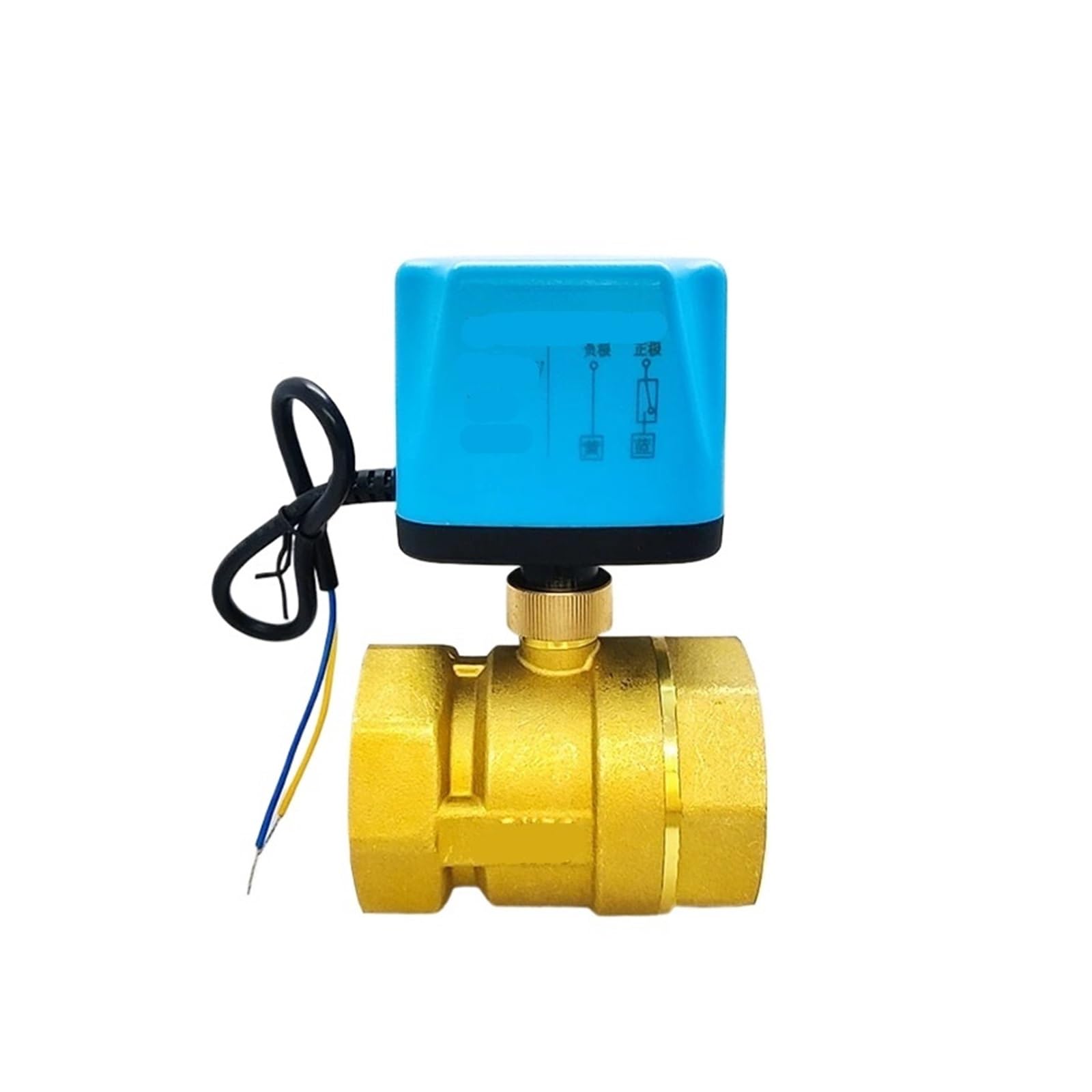 VSPPJYFG 2-inch brass electric ball valve two-wire two normally closed normally open 220V 24V 12V switch valve water valve(12vdc-normal Open)