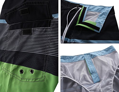 Image of Nonwe Men's Sportwear Quick Dry Board Shorts with Lining