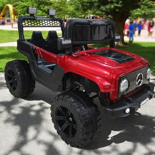 Image of Kawaii Kids Battery Operated Car for Kids, Electric Ride-On SUV with Parent Remote Control, USB, Bluetooth, LED Windshield Lights, Rechargeable Battery, Kids Ride-On Car for Boys & Girls Age 1-5 Years