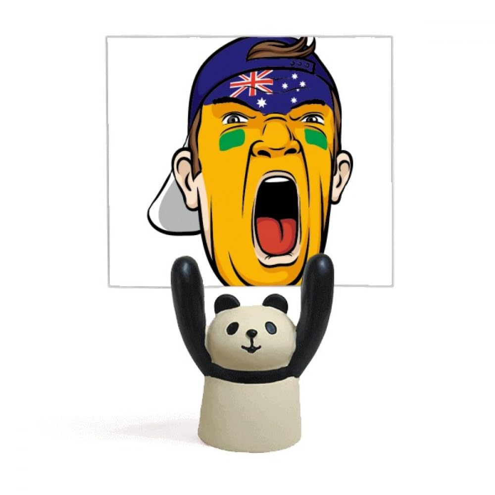 Support de tête de maquillage dessin animé panda au style australien unique - 4
