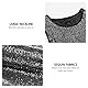 Casey Kevin Pailletten Tank Top Herren Glänzend T-Shirts Disco Party Kostüm Streetstyle Shirts ärmelloses Oberteil
