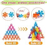 Jouets de construction pour enfants STEM Jouets pour 3 4 5 6 7 8 Cadeaux d'anniversaire de l'année garçon fille 300PCS Blocs de construction pour les enfants 3-5 4-8 5-7 Manipulatifs préscolaires Jouets d'apprentissage en classe