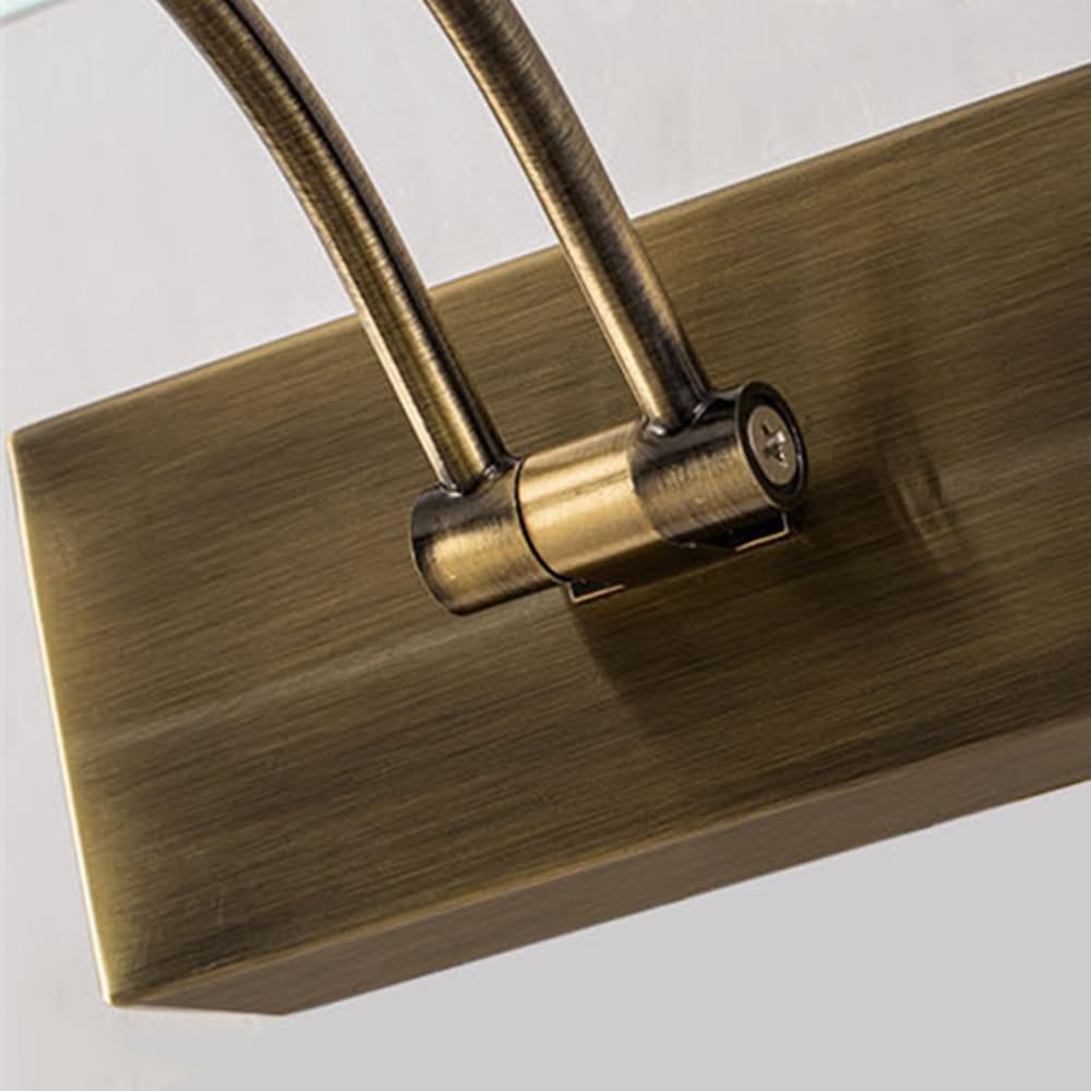 Touch Dimmer - Lampada da parete a LED, 43 cm, faretti da parete, lampade per specchio da bagno, illuminazione e illuminazione per bagno, decorazione interna