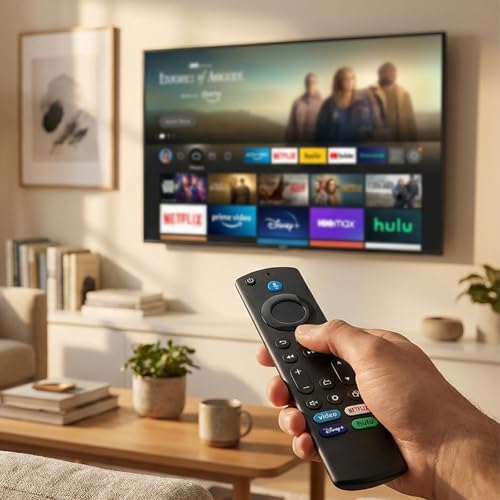 Image of Replacement Remote for Insignia Toshiba Amazon Fire Smart TV | Voice Control, Simple Setup, 1-Year Warranty
