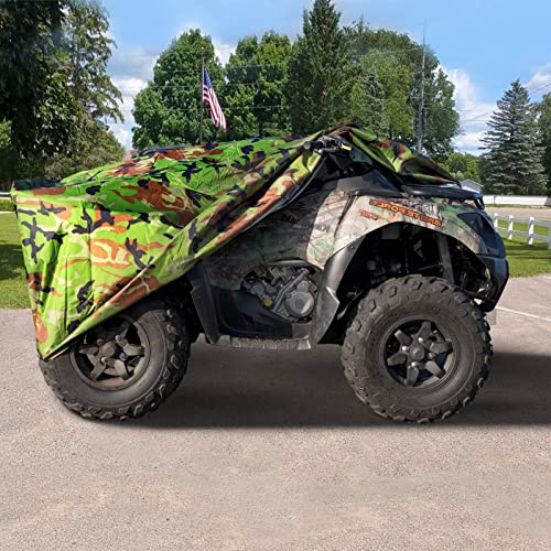 Tokept Atv Waterproof Cover, 210D All Weather Protection Quad Bike Cover From Snow, Rain Or Sun, Fits Up To 86 Inch 4 Wheelers (Camouflage Xxl) #TOP5