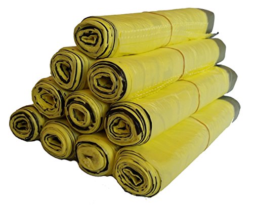 Gelber Sack - Ein Karton mit 10 Rollen (130 Gelbe Säcke) - 15 µm Folienstärke