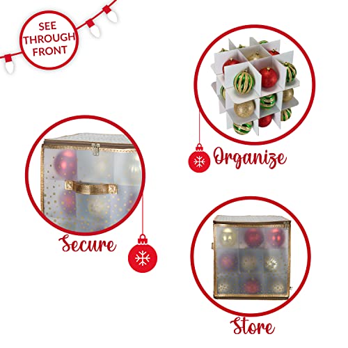 Simplify Ornament Storage, 1 Pack, Gold - Image 3