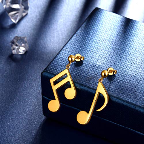 Boucles d'oreilles note de musique pour sublimer vos soirées - 2