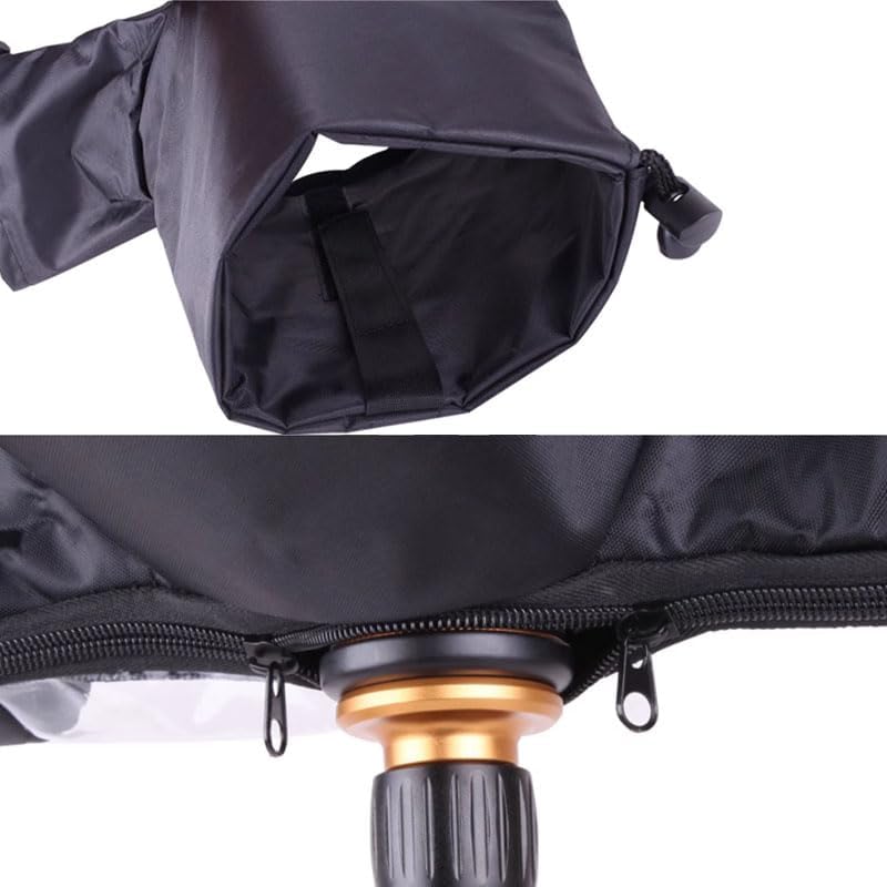 HuaerHui Camera Rain Cover for Canon Nikon Sony Fujifilm DSLR Mirrorless Cameras, Lens Sleeve with See Through Window