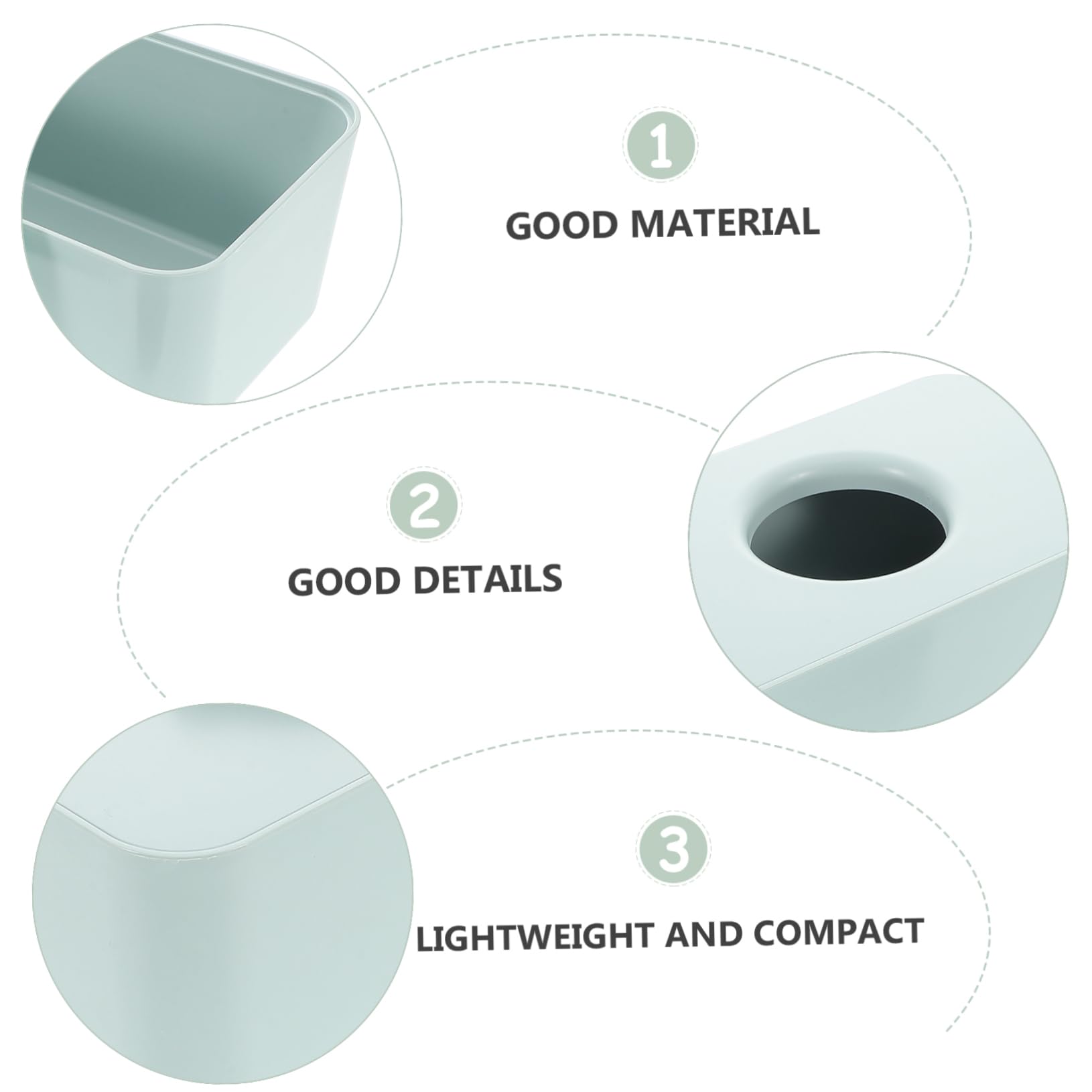 Mipcase Contenedor Toallitas Estuche Antideslizante Para Baño y Secadora Para Pañuelos Duradero