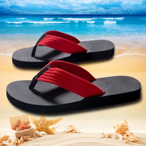 Men Summer Casual Outside Wear Beach Non Slip Breathable Flip Flops Toes Big Size Mens Fuzzy Flip Flop Slippers3