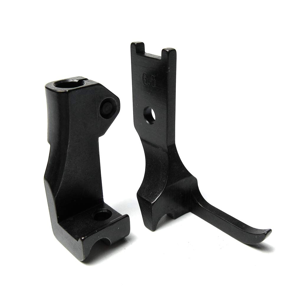 Right Toe Piping Walking Foot Feet For Juki Lu-562 563 Consew 206 Singer 144W 111W155 Highlead Gc0618 (Groove Size:4mm)