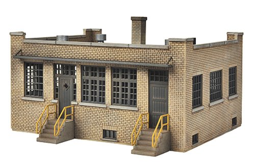 Immeuble de bureaux échelle H0 en kit de montage pour réseau ferroviaire