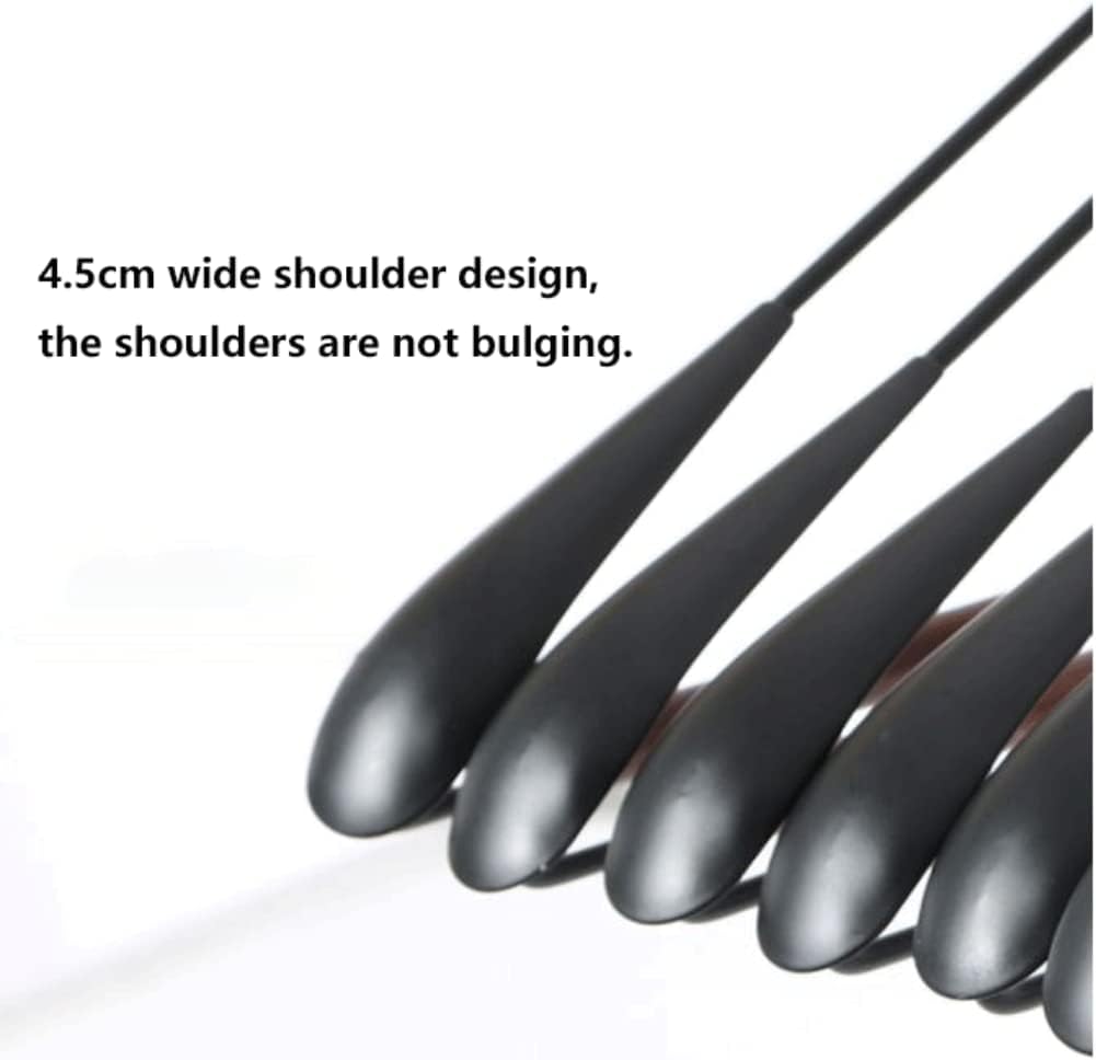 Decor Hangers Durable Coat Hangers Plastic Hangers 10 Pack Lightweight Clothes Hanger Space Saving Hangers Hangers Space Saver