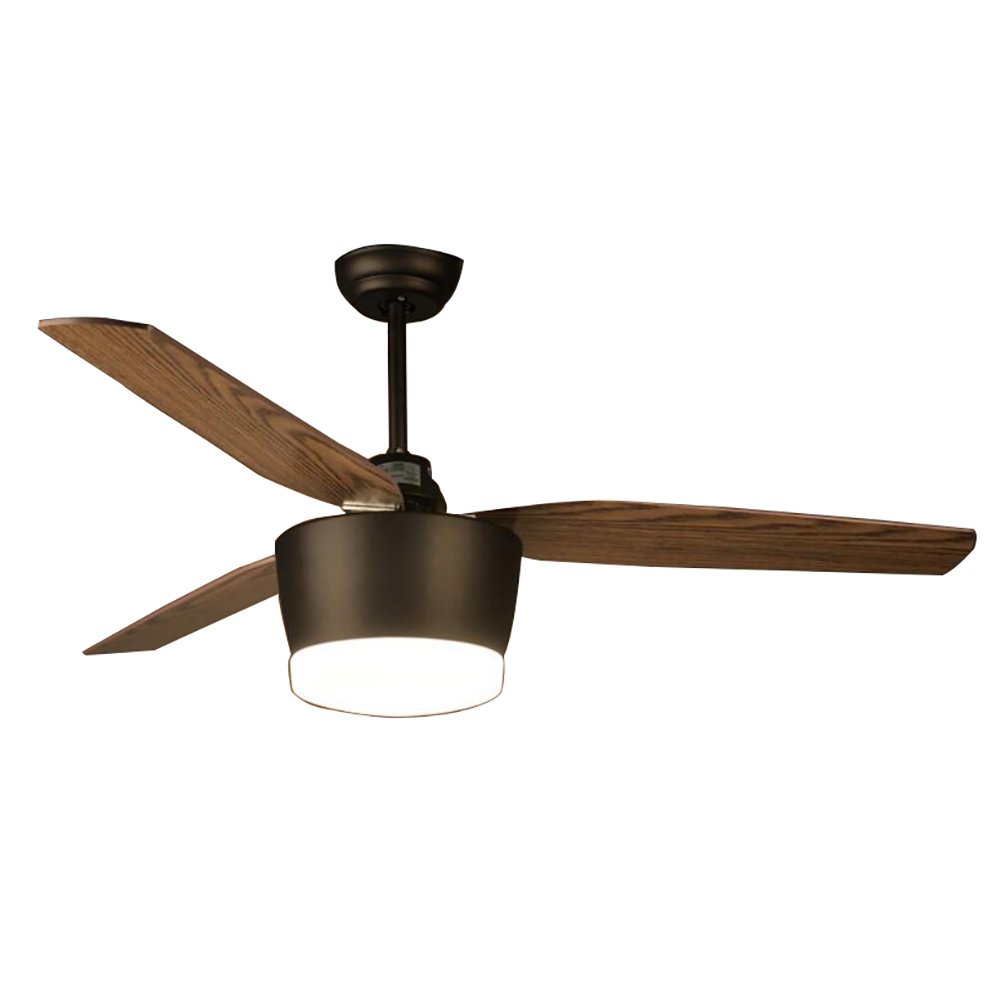 Ventilateur de plafond rétro pour salle à manger et chambre fraîche avec commande murale