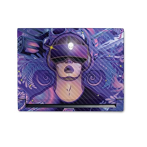 Image of MightySkins Carbon Fiber Skin Compatible with Alienware M18 R1 (2023) Full Wrap Kit - VR Dream | Protective, Durable Textured Carbon Fiber Finish | Easy to Apply & Change Styles | Made in The USA
