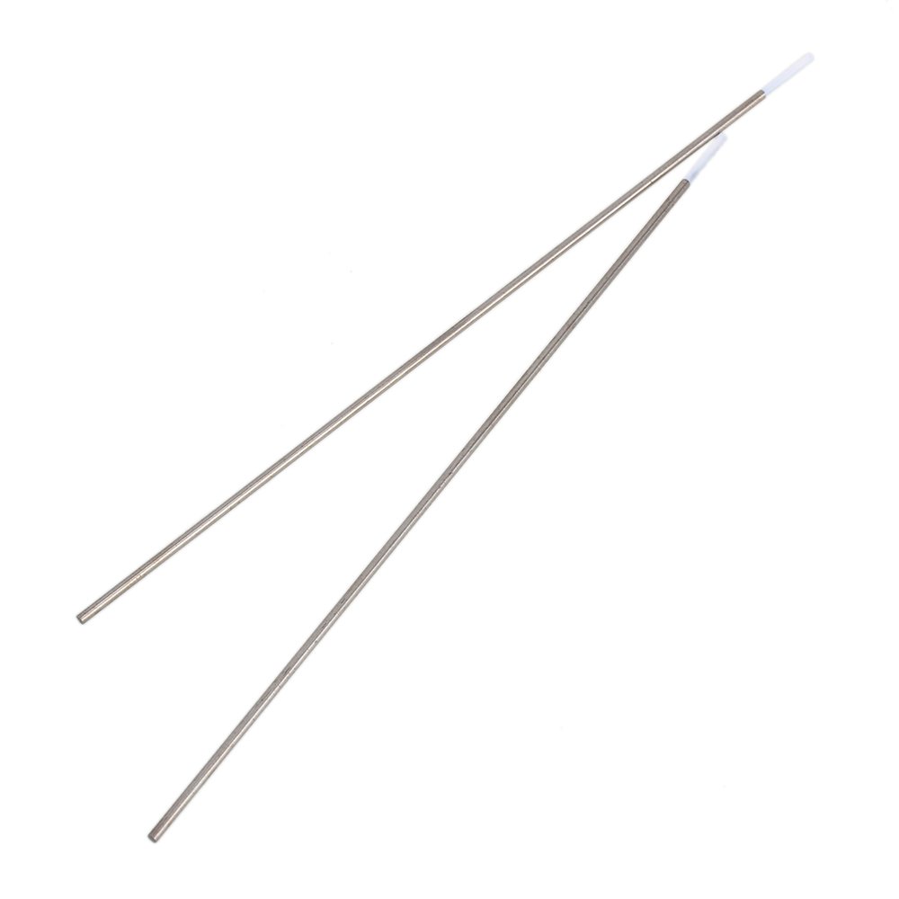 MKSIWSA SUOFEILAIMU 10PCS WZ8 Zirconiated Welding Tungsten Electrode White Tip 1.0 * 150MM with Case