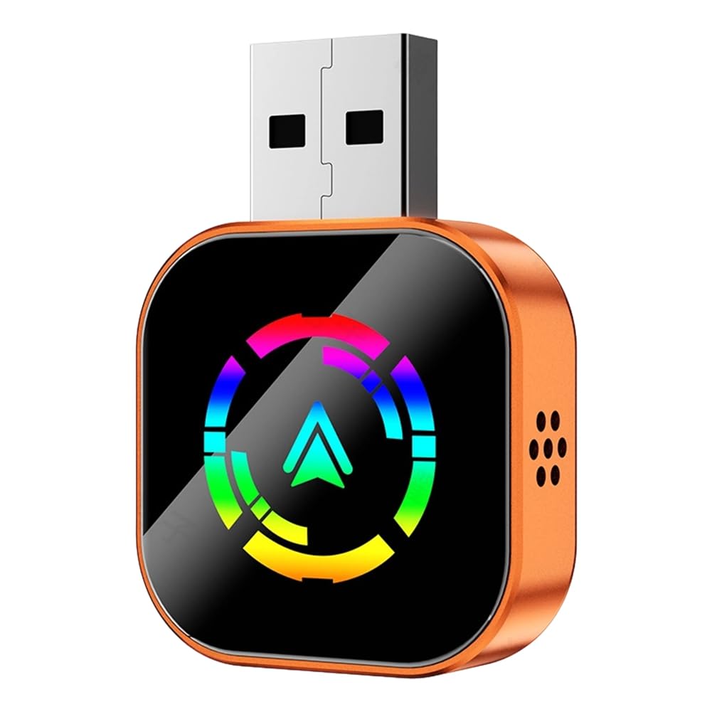 Adaptador inalámbrico CarPlay 2 en 1 sin cables molestos con Android Auto y Bluetooth 5.0 8