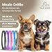 fell&bell Zeckenhalsband Hund Silikon & Kokosöl Spray 60 ml | Anti-Zecken Schutz, natürlicher Parasitenschutz, wasserfest & weich, ohne Chemie, für kleine & große Hunde