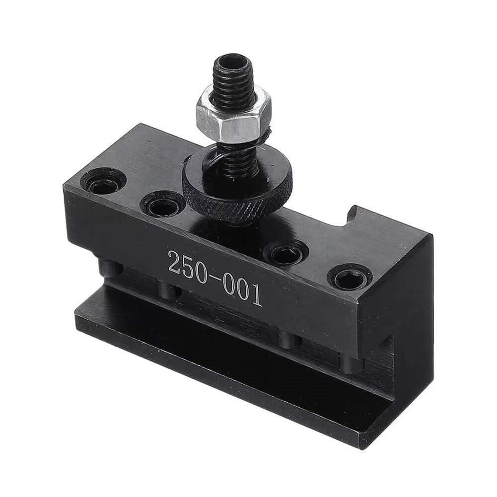 Littimoon -Wedge Type Tool Post Set Wedge Type Tool Post Quick Change Turning and Facing Holder Fit for Lathe Tool Holder