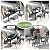 PIZZELLO 11 Pieces Outdoor Dining Set, 106" Aluminum Extendable Patio Dining Table w/ 10Pcs Stackable Textilene Chairs, All Weather Outdoor Table and Chairs Sets for Backyard, Garden and Deck