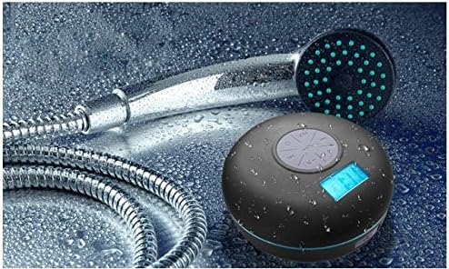 IPX7 Waterproof Bluetooth Speaker with LCD Display, NFC, FM Radio and Subwoofer Effect