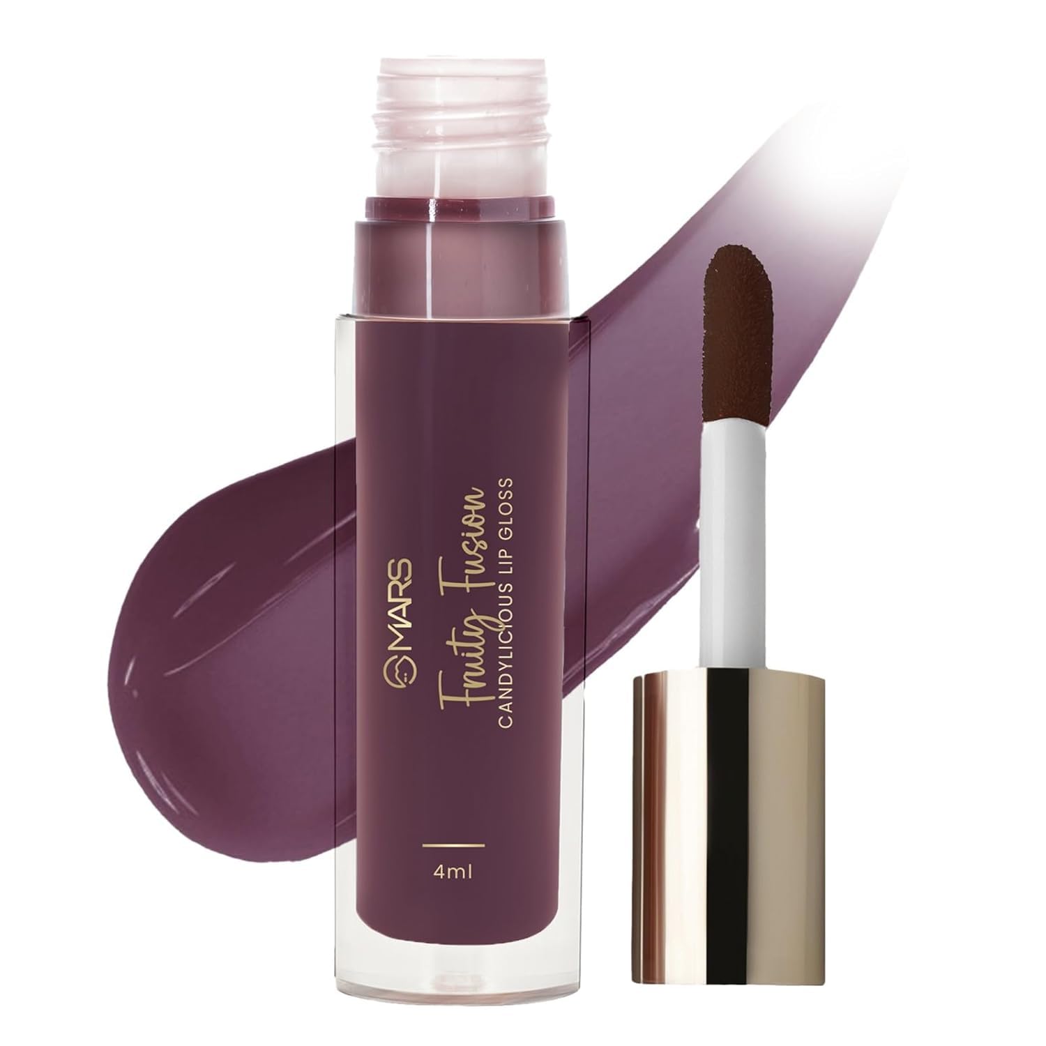 Fruity Fusion Candylicious Lip Gloss 4ml | Hydrating Formula, Non-Sticky, High-Shine Finish, Vitamin-E & Hyaluronic Acid, Lightweight-image-4