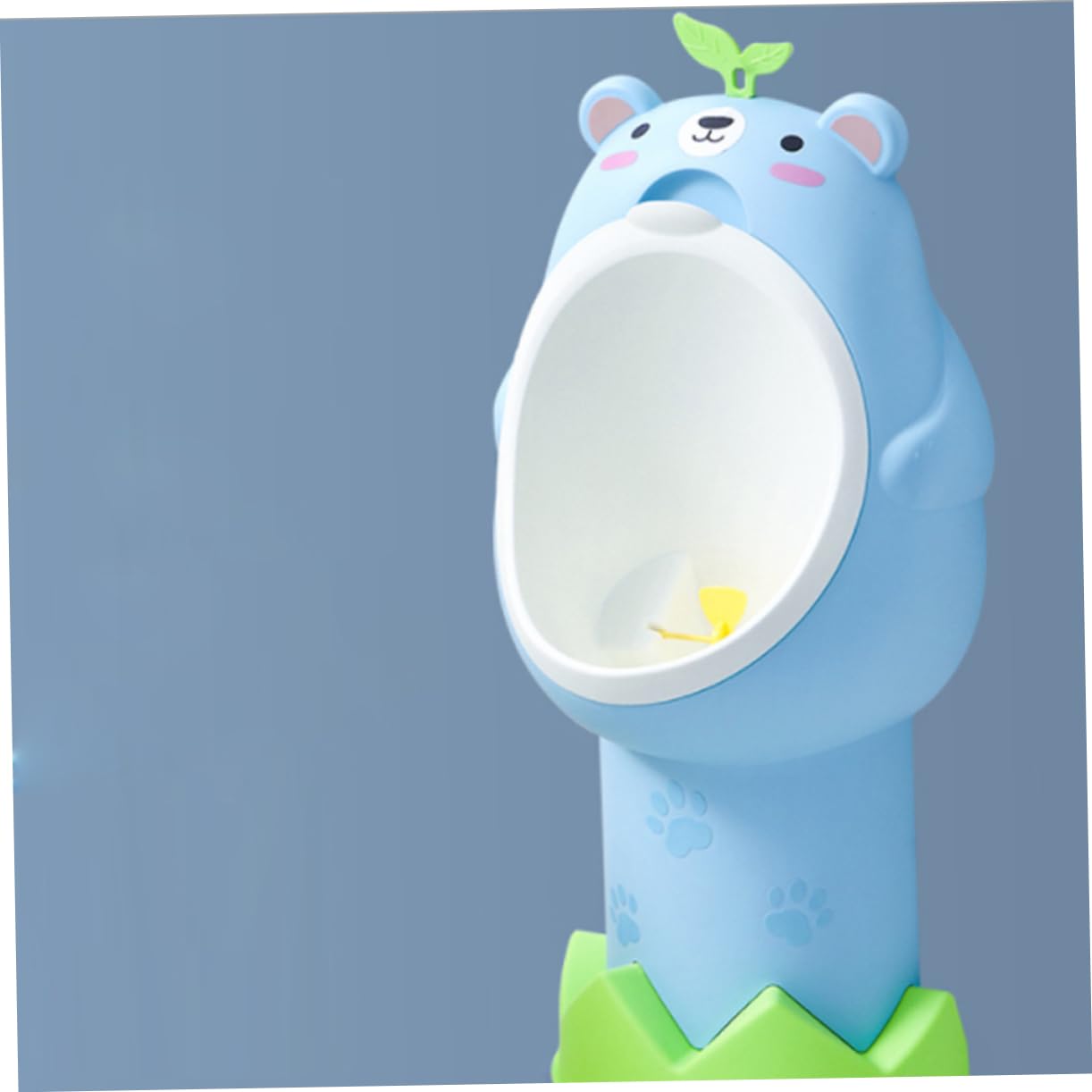 Orinal de Pie para Niños Azul Ajustable Diseño de Animales
