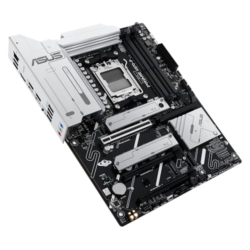 Image of ASUS Prime X870-P-CSM AMD AM5 X870 ATX Business Motherboard, 14+2+1 80A DrMOS Power Stages, DDR5, PCIe 5.0, PCIe 5.0 x16, 4X M.2, 2.5Gb LAN, HDMI, USB4, USB Type-C, ASUS Control Center Express