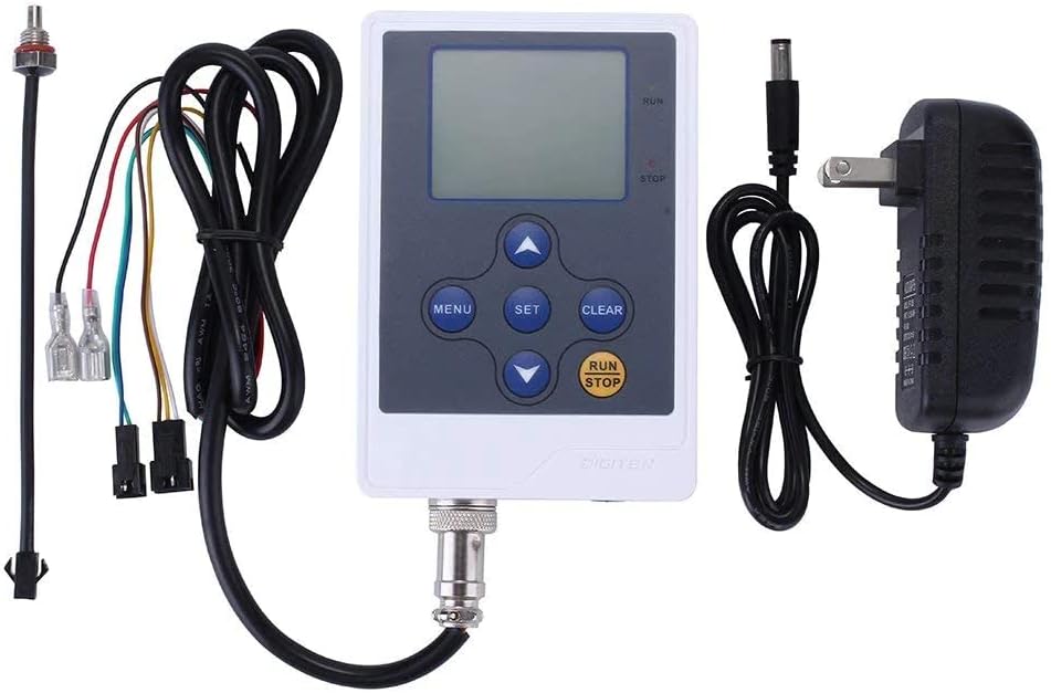 DIGITEN Water Flow Control LCD Display+G1 Flow Sensor Meter
