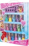 Disney Princess 15 Piece Water-Based Nail Polish with 2 Toe Spacers 1 Nail File| Quick Dry| Peel Off| Gift Kit Set for Kids Girls| Ages 3+ by Townley Girl