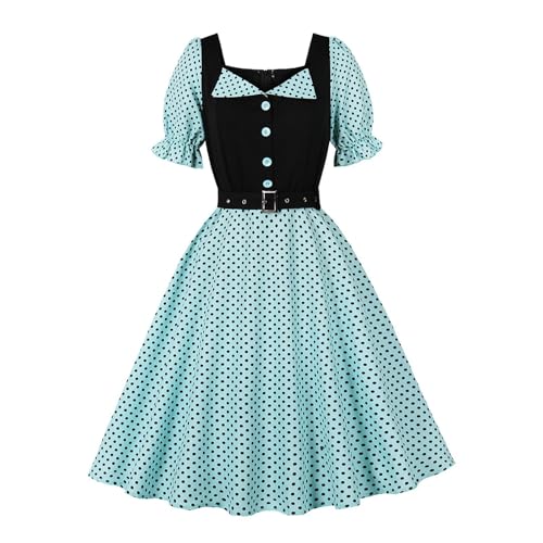 Robe vintage années 1950 noire plissée pour affiner la taille